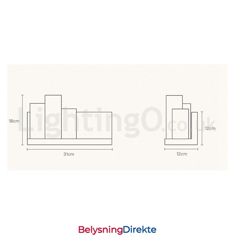 Mini-Stil Vegglampe Med Glassskjermer Moderne, Moderne Tre- Og Bambusvegglampe