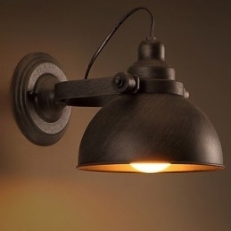 Loft Smijernspotte Kreativ Vintage Vegglampe Lys