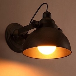 Loft Smijernspotte Kreativ Vintage Vegglampe Lys