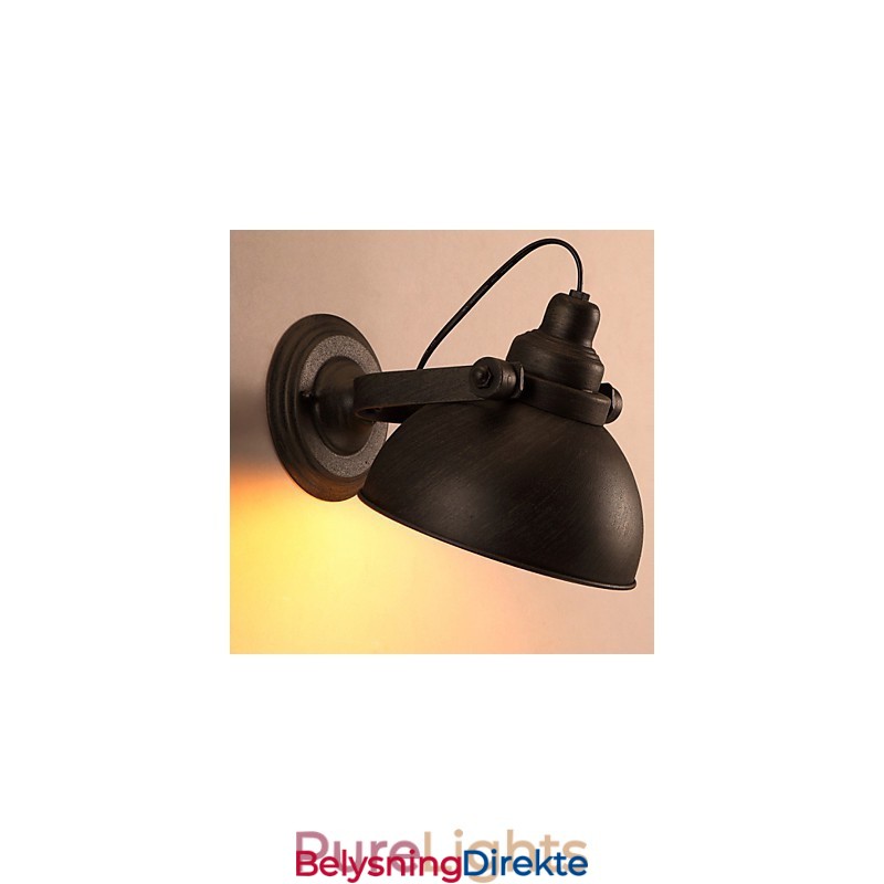 Loft Smijernspotte Kreativ Vintage Vegglampe Lys