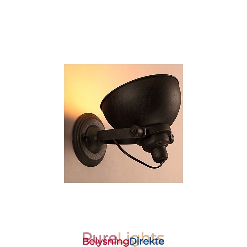 Loft Smijernspotte Kreativ Vintage Vegglampe Lys