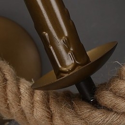 Retro Klassisk Soveromsvegglampe Europeisk Jern Gang Balkongvegglampe Stue Vegglampe