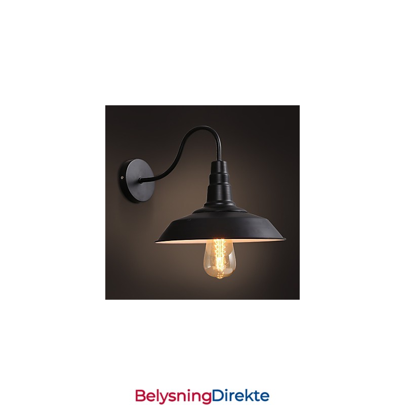 Gjenoppretting Av Gamle Måter Er Den Gamle Gatelykten Balkonggang Smijernspotte Vegglampe