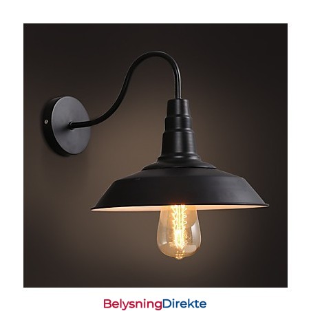 Gjenoppretting Av Gamle Måter Er Den Gamle Gatelykten Balkonggang Smijernspotte Vegglampe