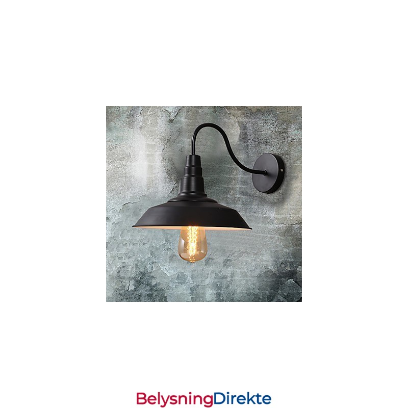 Gjenoppretting Av Gamle Måter Er Den Gamle Gatelykten Balkonggang Smijernspotte Vegglampe