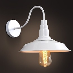 Gjenoppretting Av Gamle Måter Er Den Gamle Gatelykten Balkonggang Smijernspotte Vegglampe