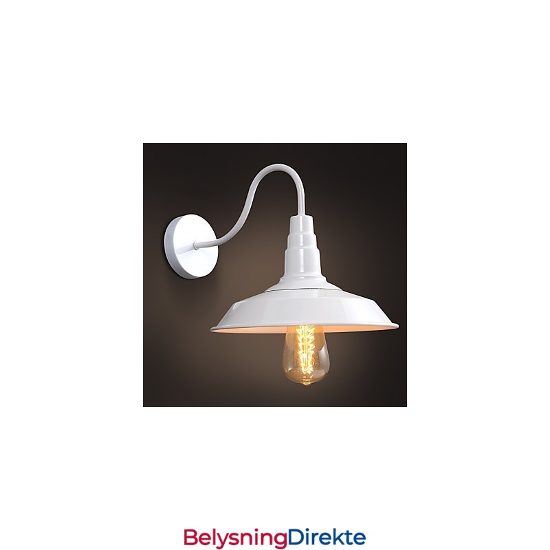 Gjenoppretting Av Gamle Måter Er Den Gamle Gatelykten Balkonggang Smijernspotte Vegglampe