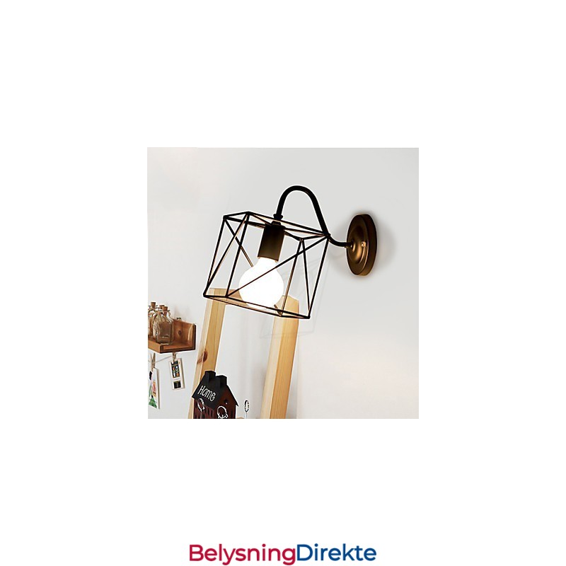 Amerikanske Industrivegglamper Nostalgisk Vintage Loftsvegglampe For Balkong