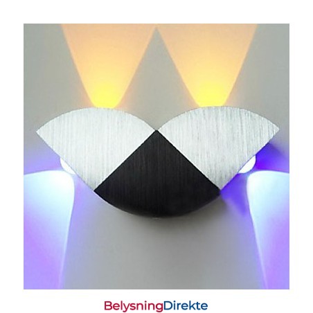 Mini-Stil Innfelte Vegglamper Moderne Samtids Metall