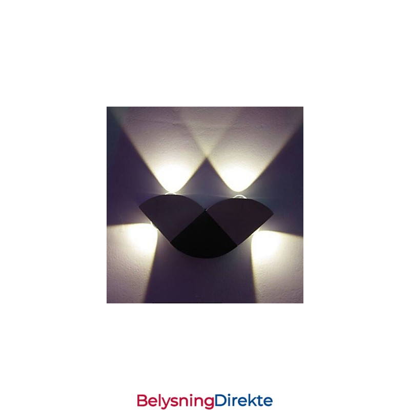 Mini-Stil Innfelte Vegglamper Moderne Samtids Metall