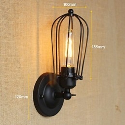 Retro Minimalistisk Industridesigner Balkonggang Trappelampe Dekorativ Vegglampe