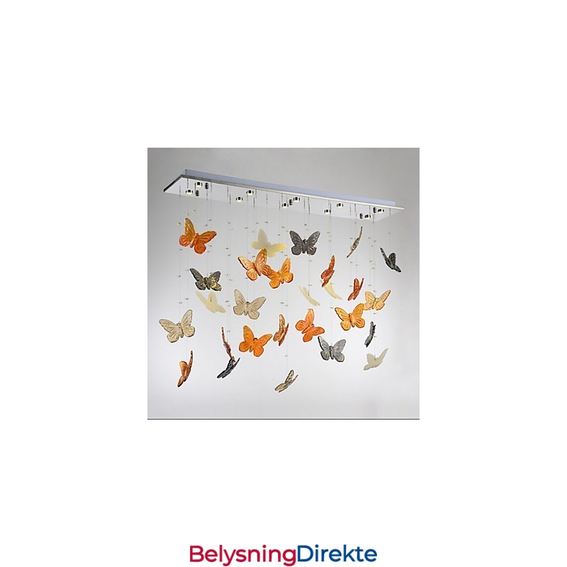 Lampe Anheng Sommerfugl Krystalllampe