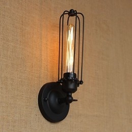 Retro Minimalistisk Industriell Nattbordstrapp Balkong Dekorativ Vegglampe