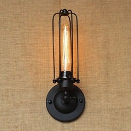 Retro Minimalistisk Industriell Nattbordstrapp Balkong Dekorativ Vegglampe