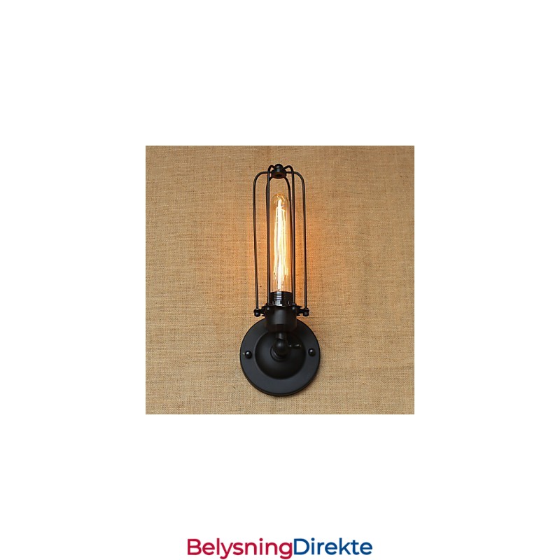 Retro Minimalistisk Industriell Nattbordstrapp Balkong Dekorativ Vegglampe