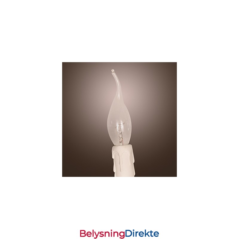 Krystallvegglampe Med 2 Lys I Stearinlyspære