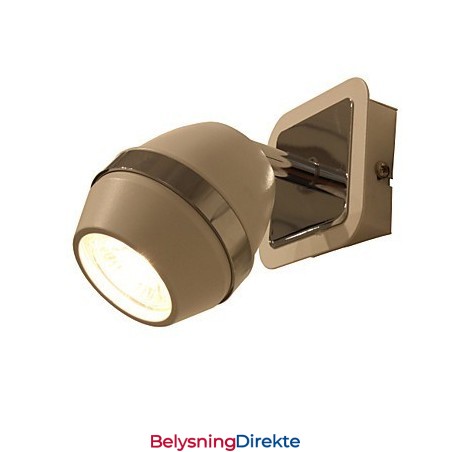 Moderne Sfæriske Kromvegglamper Baderomslamper 3W