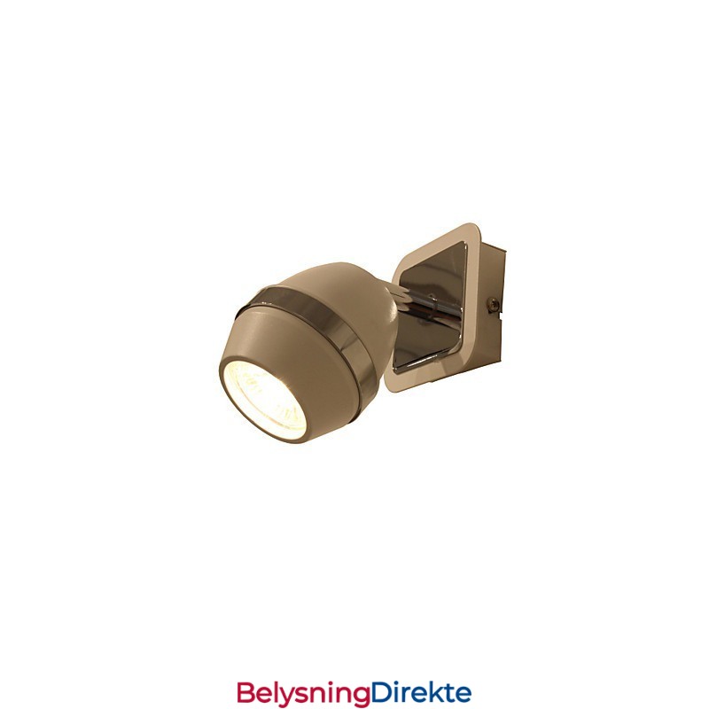 Moderne Sfæriske Kromvegglamper Baderomslamper 3W