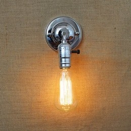 Dreiebrytere Amerikansk Landlig Landsbygd Retro Moderne Edison-Lyspære Midgang Mini Stue Vegglampe