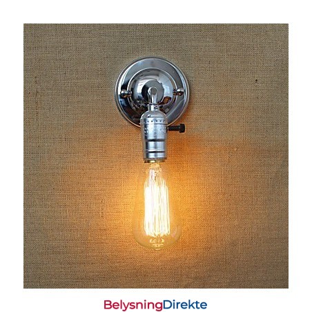 Dreiebrytere Amerikansk Landlig Landsbygd Retro Moderne Edison-Lyspære Midgang Mini Stue Vegglampe