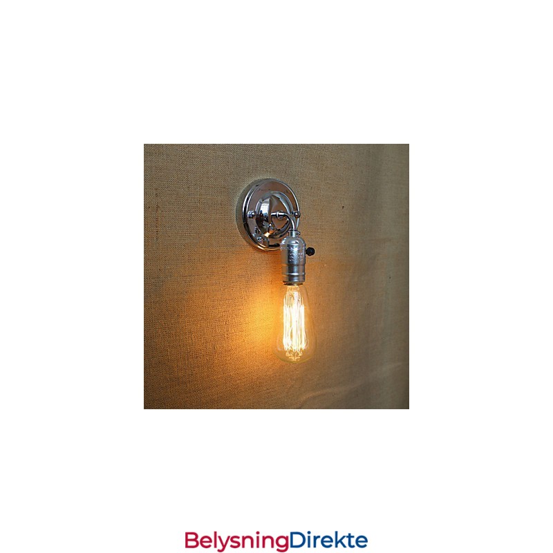 Dreiebrytere Amerikansk Landlig Landsbygd Retro Moderne Edison-Lyspære Midgang Mini Stue Vegglampe