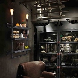 Vegglampetter I Ministil I Rustikk Metall I Hyttestil