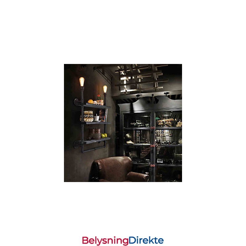 Vegglampetter I Ministil I Rustikk Metall I Hyttestil