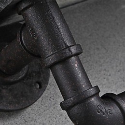 Vegglampetter I Ministil I Rustikk Metall I Hyttestil