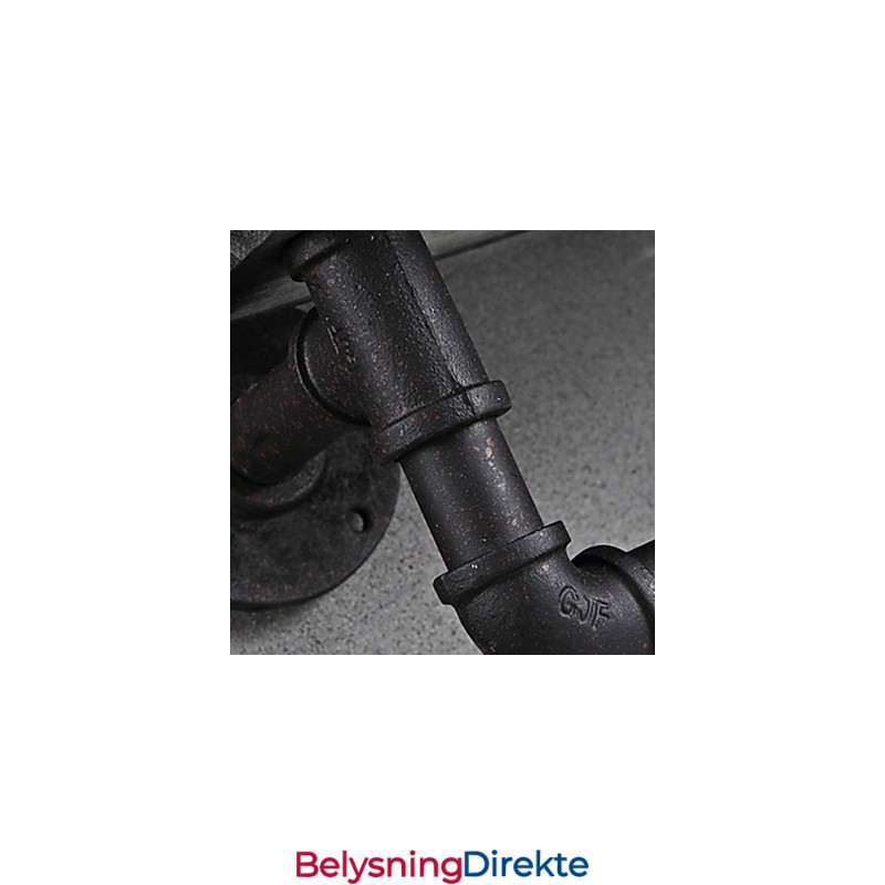 Vegglampetter I Ministil I Rustikk Metall I Hyttestil