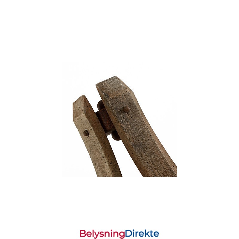 Mini-Vegglampetter I Rustikk Hyttestil I Tre, Bambus