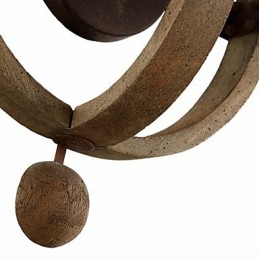 Mini-Vegglampetter I Rustikk Hyttestil I Tre, Bambus