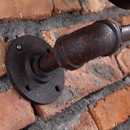 Vegglampetter I Ministil I Rustikk Metall I Hyttestil