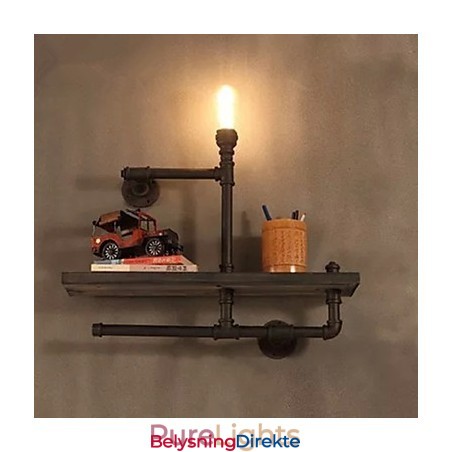 Vegglampetter I Ministil I Rustikk Metall I Hyttestil