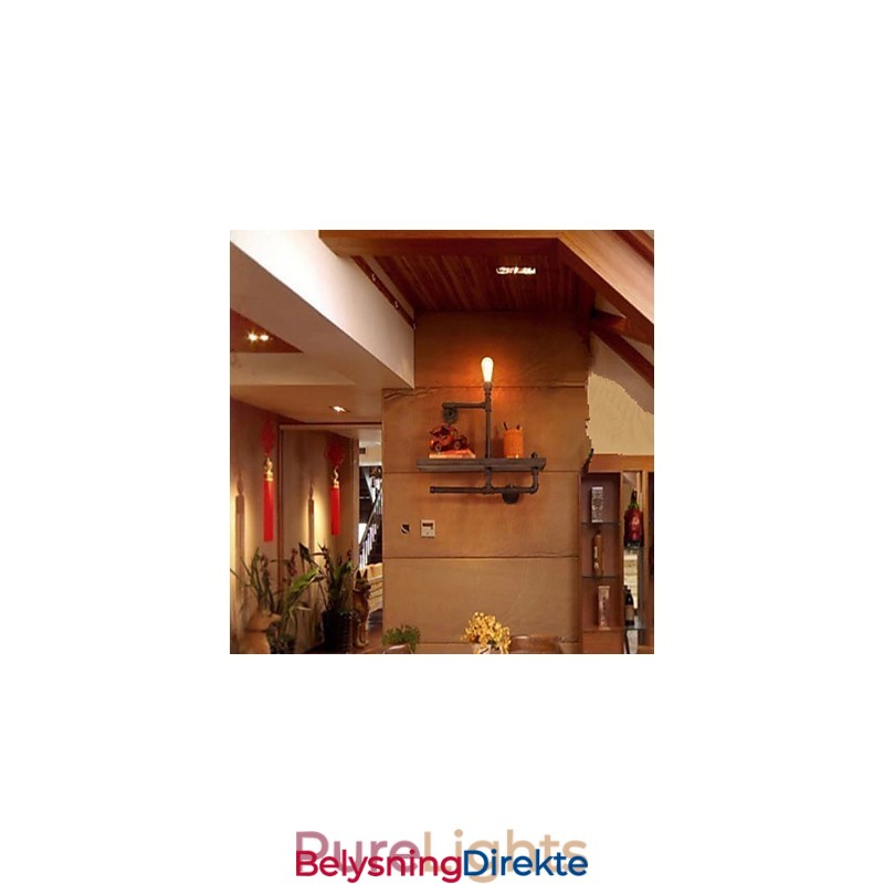 Vegglampetter I Ministil I Rustikk Metall I Hyttestil