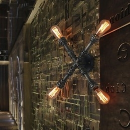 Vegglampetter I Ministil I Rustikk Metall I Hyttestil