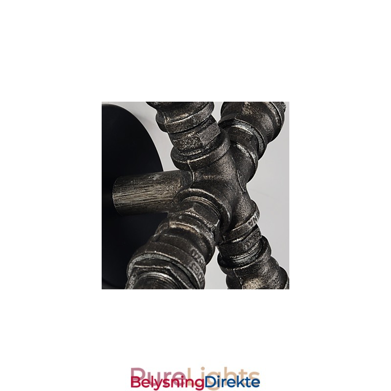 Vegglampetter I Ministil I Rustikk Metall I Hyttestil