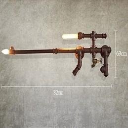 Vegglampetter I Ministil I Rustikk Metall I Hyttestil