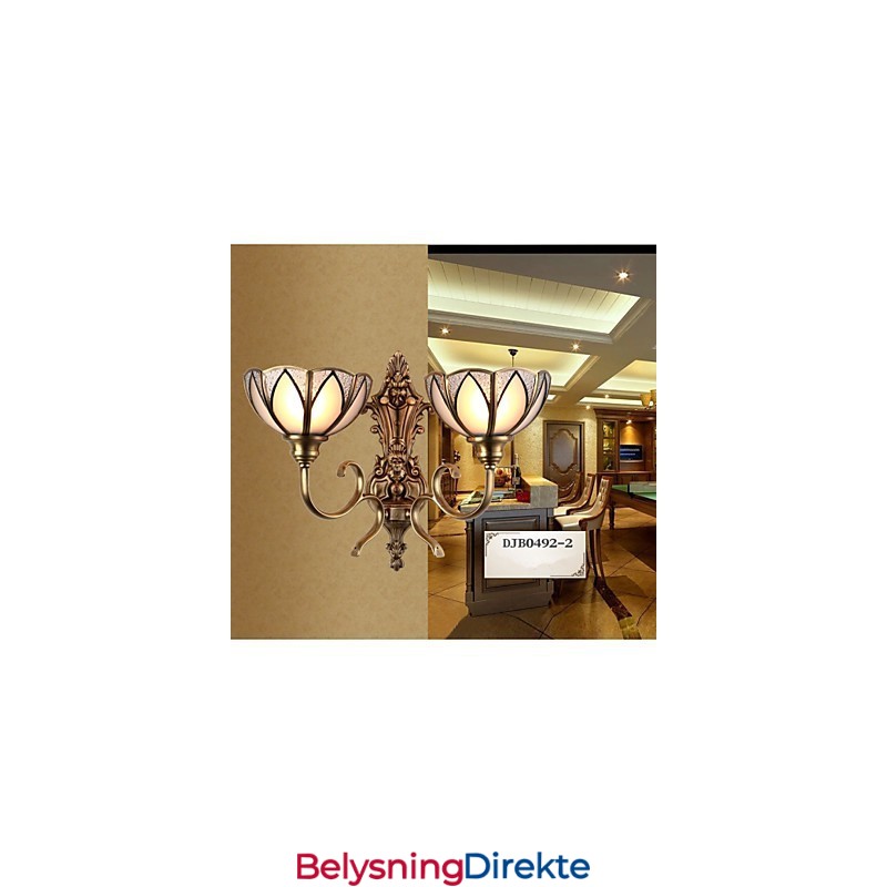 Vegglampetter I Ministil, Tradisjonell, Klassisk Metall