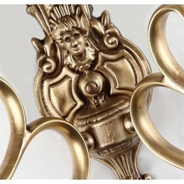 Vegglampetter I Ministil, Tradisjonell, Klassisk Metall