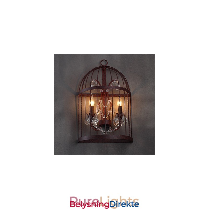 Vegglampetter I Ministil, Tradisjonell, Klassisk Metall