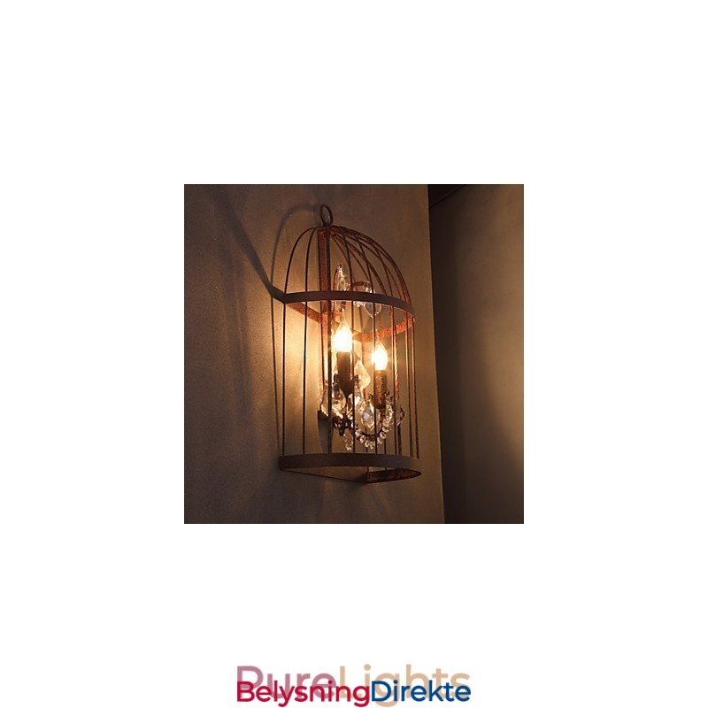 Vegglampetter I Ministil, Tradisjonell, Klassisk Metall