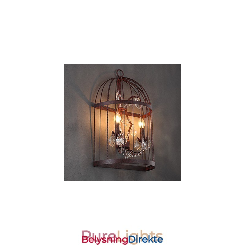 Vegglampetter I Ministil, Tradisjonell, Klassisk Metall