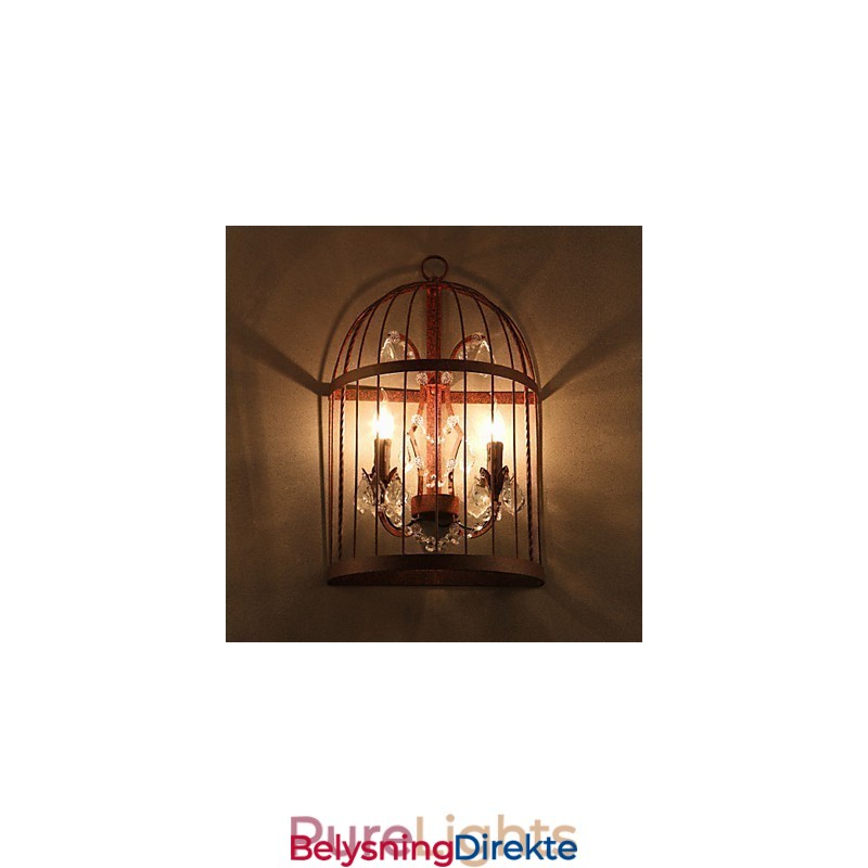 Vegglampetter I Ministil, Tradisjonell, Klassisk Metall