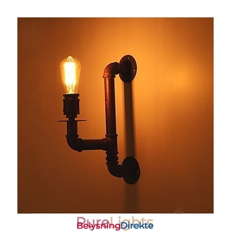 Vegglampetter I Ministil I Rustikk Metall I Hyttestil