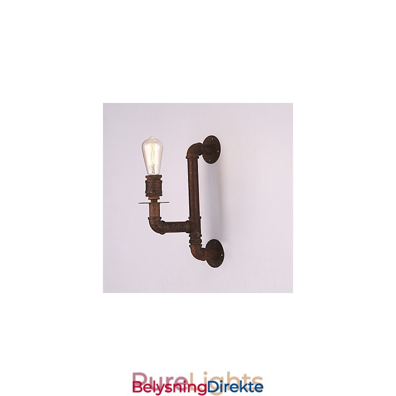 Vegglampetter I Ministil I Rustikk Metall I Hyttestil