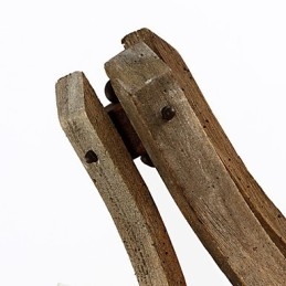 Vintage Amerikansk Rustikk Trevegglampe Til Vinfat, Stue- Og Soveromslampe