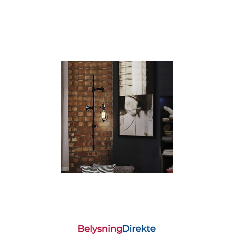 Vegglampetter I Ministil I Rustikk Metall I Hyttestil