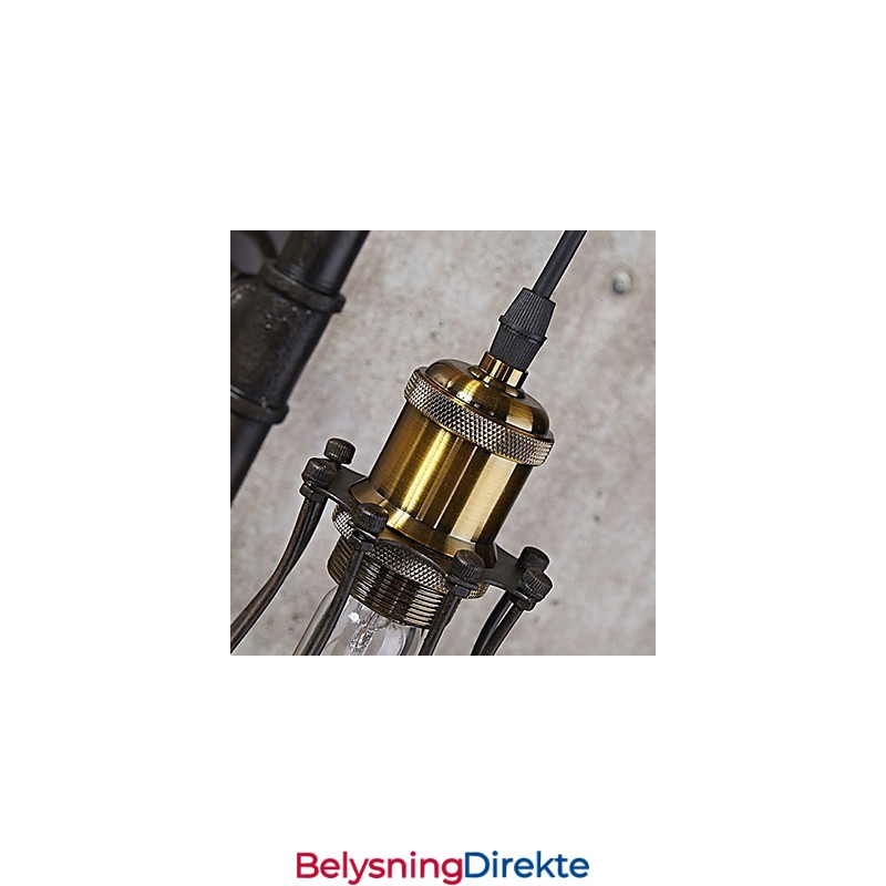 Vegglampetter I Ministil I Rustikk Metall I Hyttestil