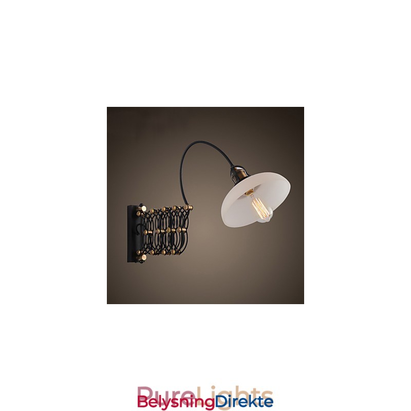 Vintage Industriell Amerikansk Landlig Restaurant Soverom Arbeidsrom Kreativ Trappegang Lampe Teleskopiske Jern Vegglamper