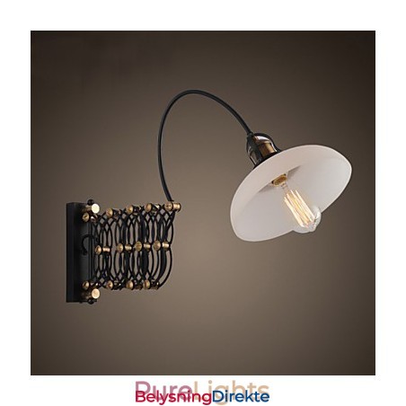 Vintage Industriell Amerikansk Landlig Restaurant Soverom Arbeidsrom Kreativ Trappegang Lampe Teleskopiske Jern Vegglamper